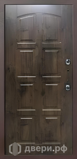 фото: Входная дверь Термо Акация темная