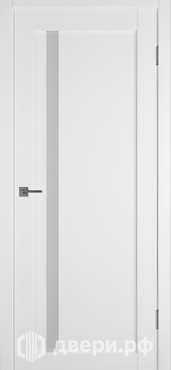 фото: Межкомнатная дверь Эмалекс 34 Сатин белый
