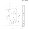 фото:  Замок врезной Apecs 1223/60 №2