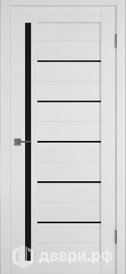 фото: Межкомнатная дверь Атум 1 Лакобель черный