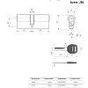 фото:  Цилиндровый механизм Avers JM-60 №2