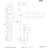 фото:  Замок врезной Apecs 2227/60 №3