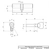 фото:  Цилиндровый механизм Apecs Premier CD-80 №1