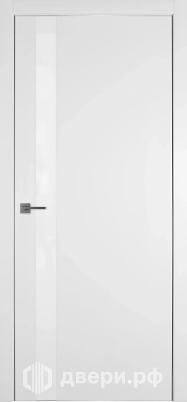 фото: Межкомнатная дверь Urban 1SV 4x4 (White Cloud/Silver Mould)
