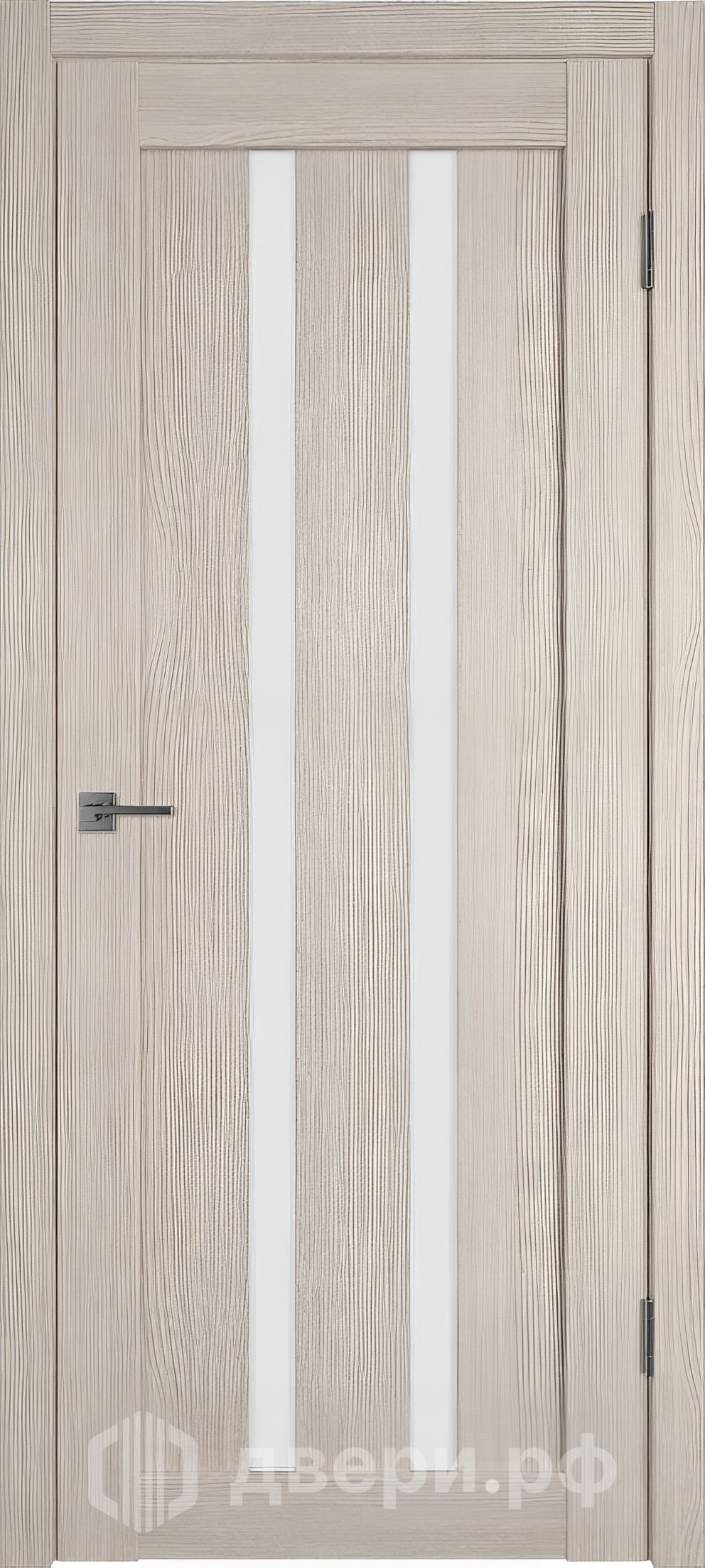 фото: Межкомнатная дверь Атум 2 Сатин белый