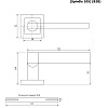 фото:  Ручка дверная Avers H-22050-A (Spindle 105) №3