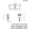 фото:  Цилиндровый механизм Apecs SM-100(45/55) №1