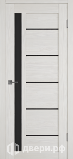 фото: Межкомнатная дверь Атум Про 37 Лакобель черный