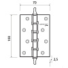 фото:  Петля ADDEN BAU 100x70x2.5 4W №1