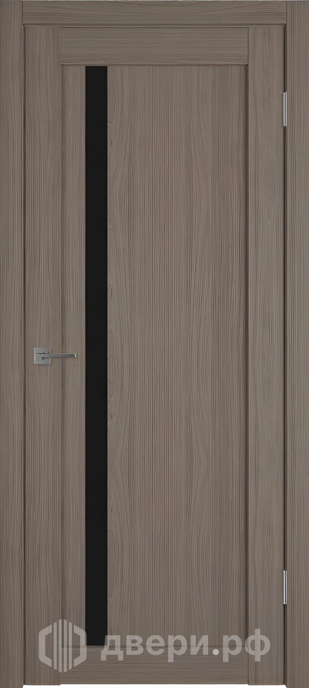 фото: Межкомнатная дверь Атум Про 34 Лакобель черный