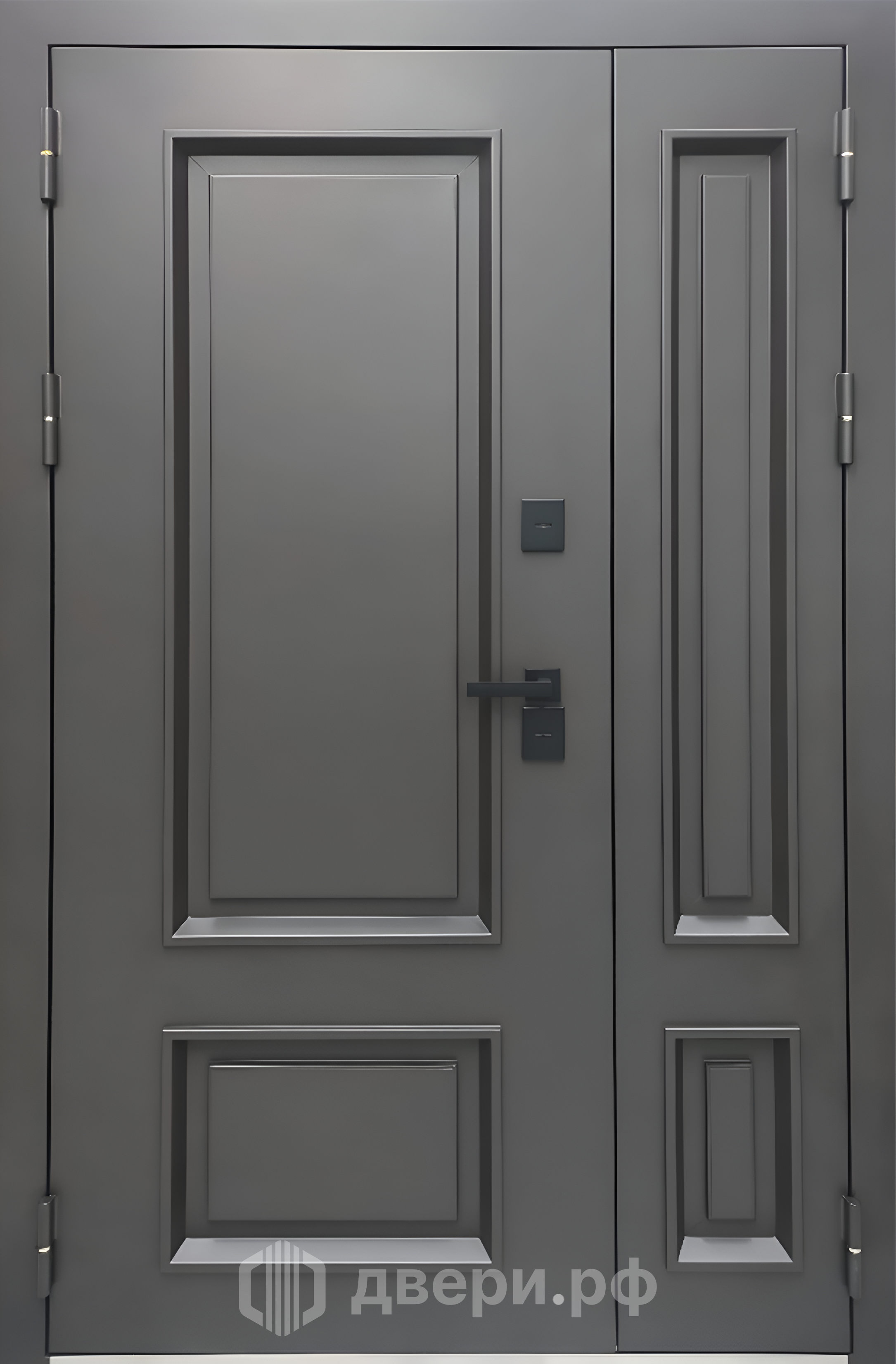 фото: Входная дверь Термо Милан Двустворчатая