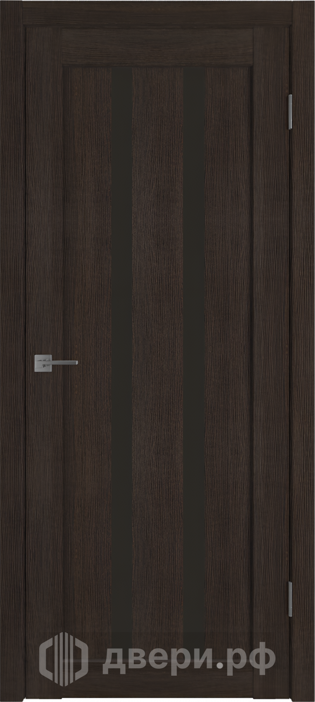 фото: Межкомнатная дверь Атум 2 Лакобель черный