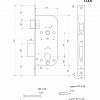 фото:  Замок врезной Avers 1223/60 №2