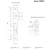 фото:  Замок врезной Apecs 7300-30-R №3