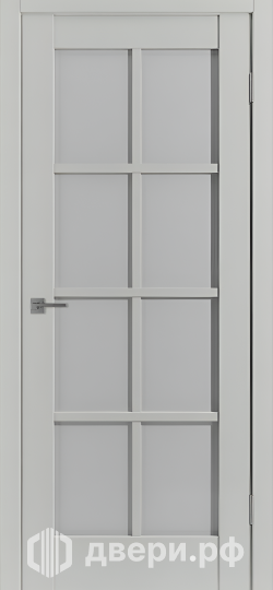 фото: Межкомнатная дверь Эмалекс ЕР 1 Сатин белый