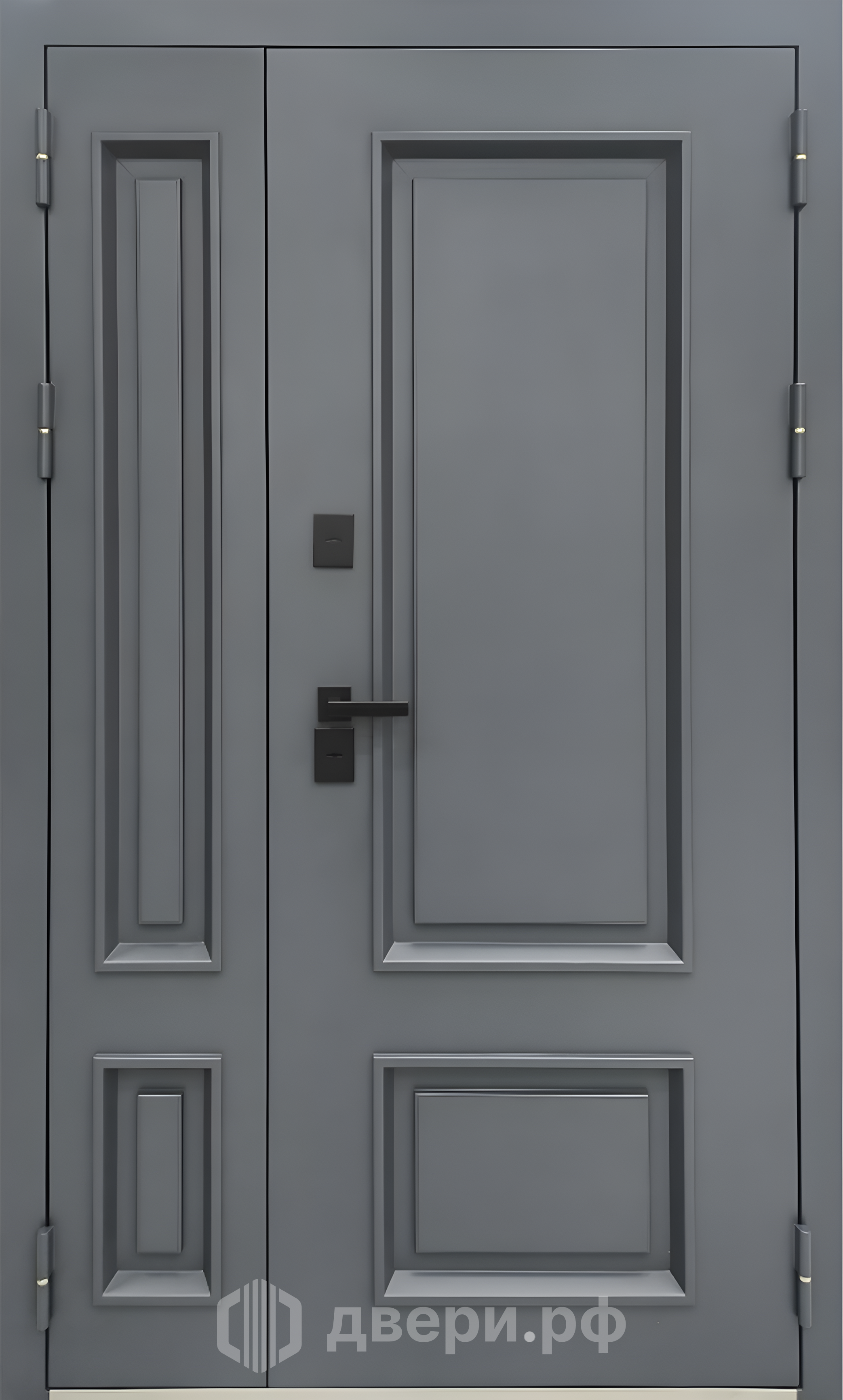 фото: Входная дверь Термо Милан Двустворчатая