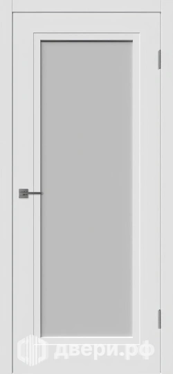 фото: Межкомнатная дверь Флэт 1 Сатин белый