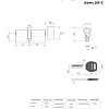 фото:  Цилиндровый механизм Avers JM-90(40/50C)-C №2