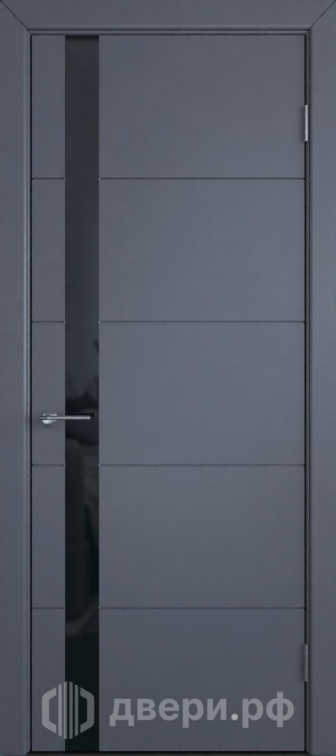 фото: Межкомнатная дверь Trivia (Black Gloss)