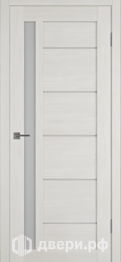 фото: Межкомнатная дверь Атум Про 37 Сатин белый