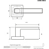 фото:  Ручка дверная Code Deco H-22111-A №3