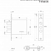 фото:  Замок врезной сувальдный Avers T-47/S6 №1