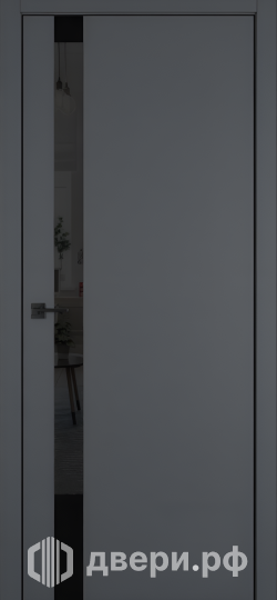 фото: Межкомнатная дверь Урбан 1 SV Лакобель черный