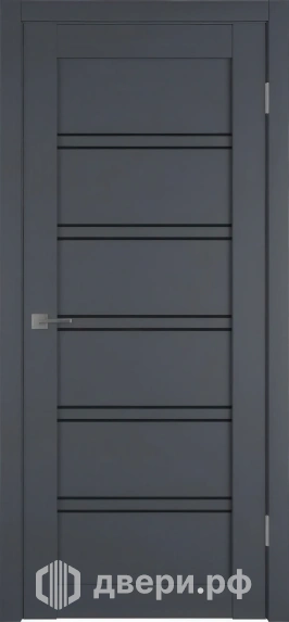 фото: Межкомнатная дверь Emalex 28 (Black Gloss)