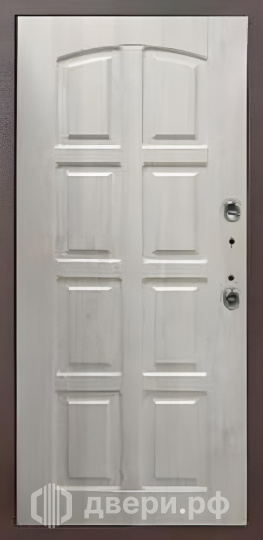 фото: Входная дверь Термо Сосна белая