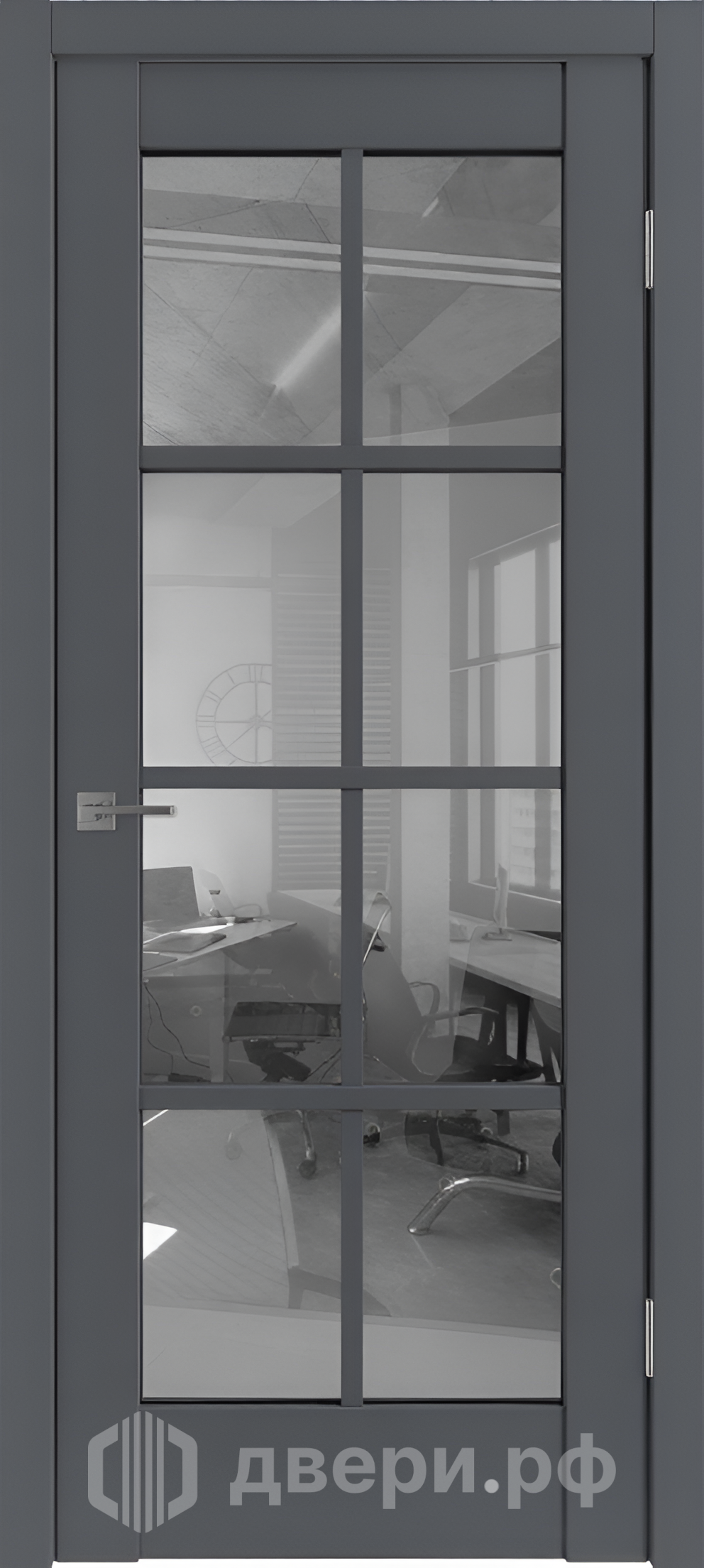 фото: Межкомнатная дверь Эмалекс ЕР 1 Мираж