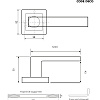 фото:  Ручка дверная Code Deco H-22110-A №3