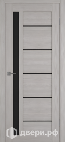 фото: Межкомнатная дверь Атум Про 37 Лакобель черный