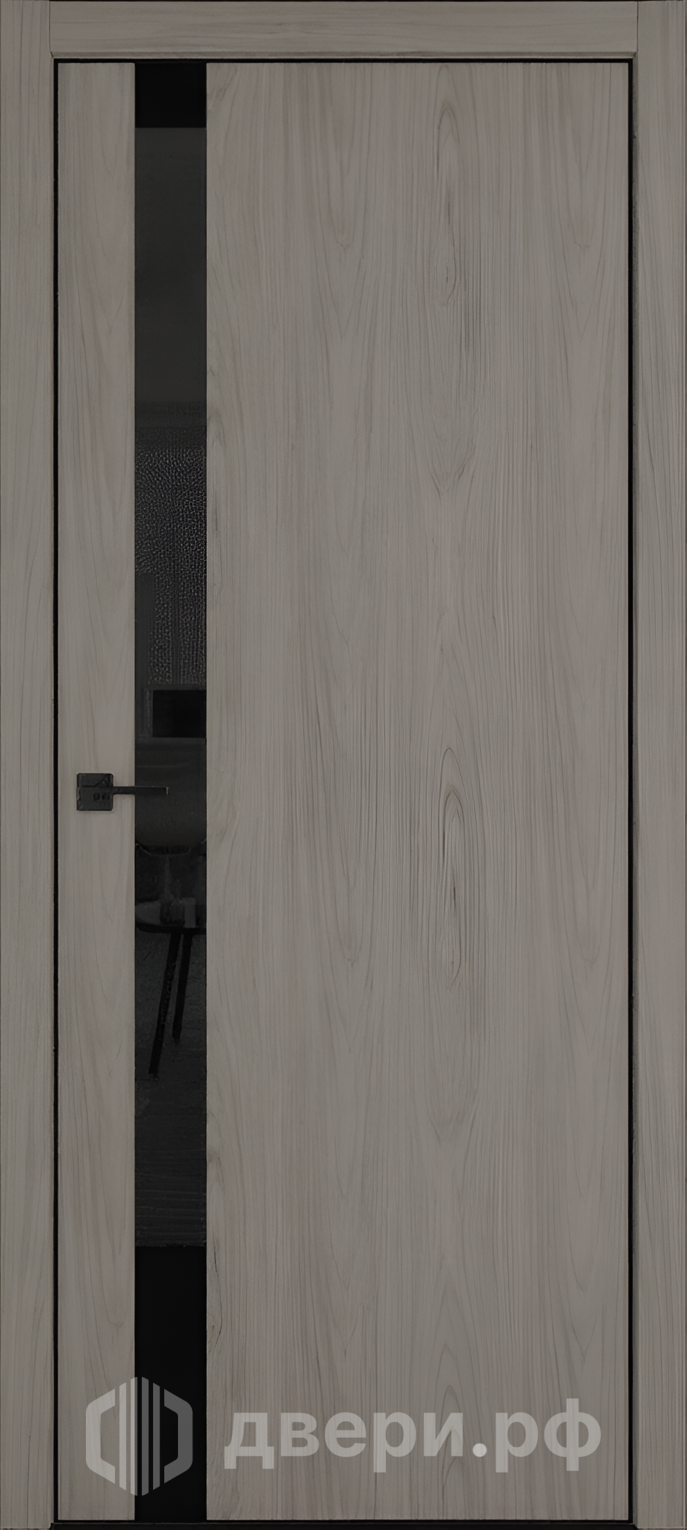 фото: Межкомнатная дверь Урбан 1 SV Лакобель черный